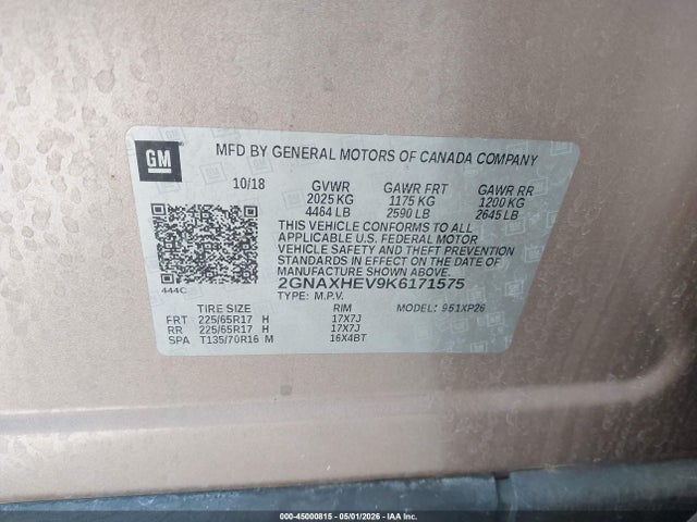 Chevrolet Equinox Ls