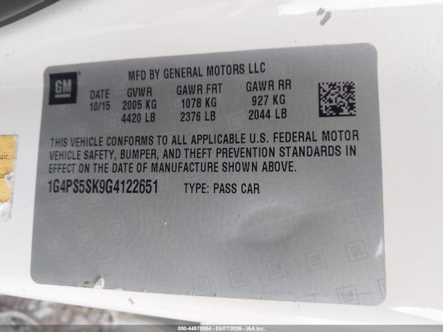 Buick Verano Leather Group