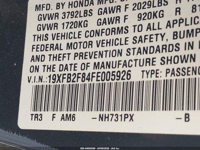 Honda Civic Ex