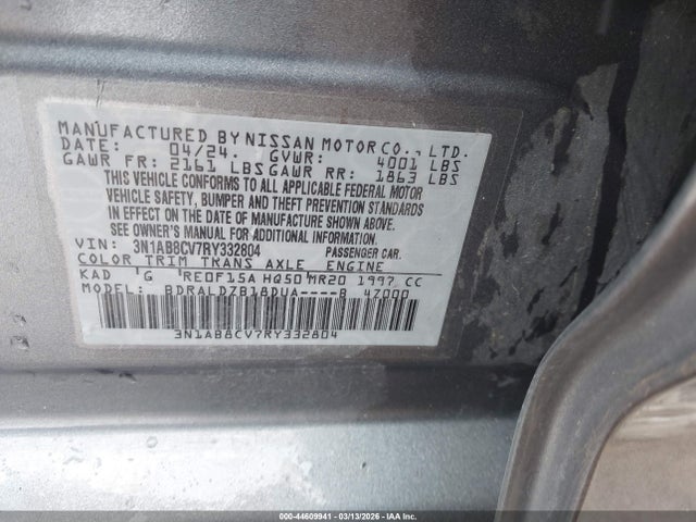 Nissan Sentra Sv Xtronic Cvt