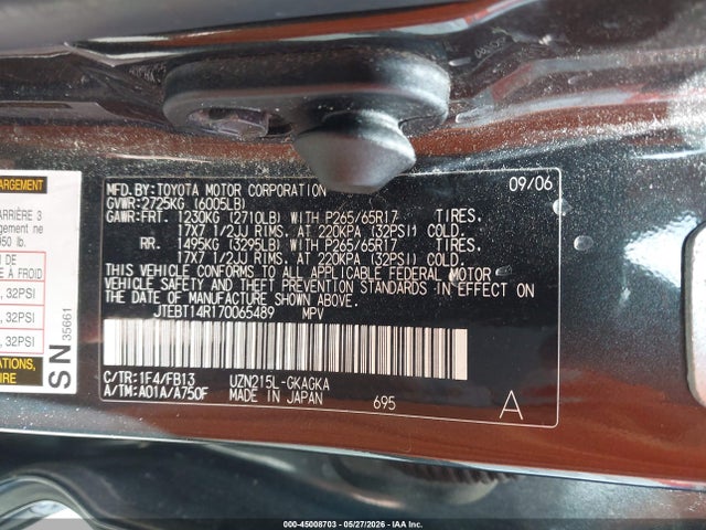 Toyota 4Runner Sport V8