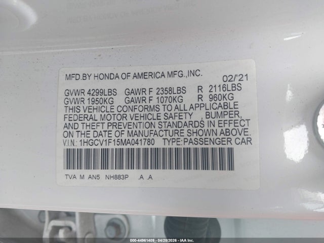 Honda Accord Lx