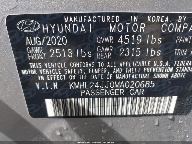 Hyundai SONATA Blue