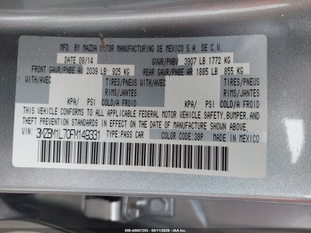 Mazda Mazda3 I Touring