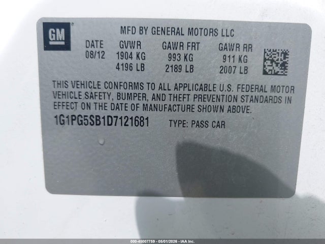 Chevrolet Cruze Ltz