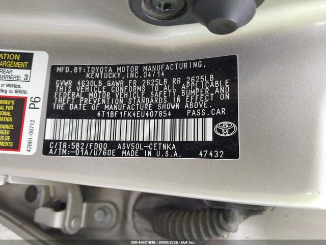 Toyota Camry Le