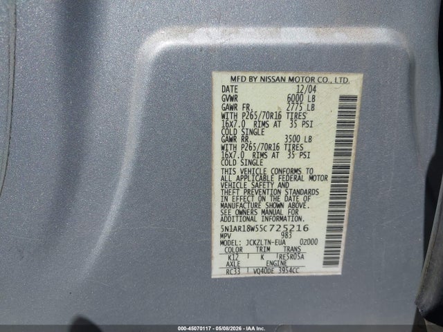 Nissan Pathfinder Se