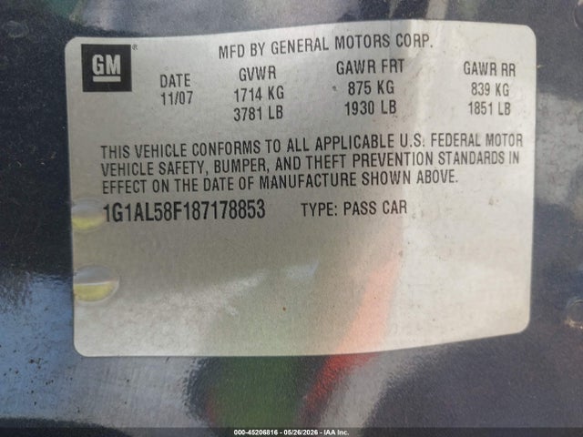 Chevrolet Cobalt Lt