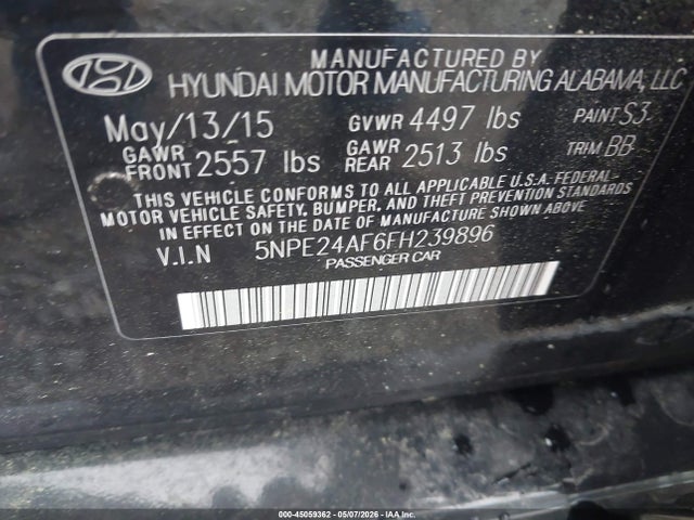Hyundai SONATA Se