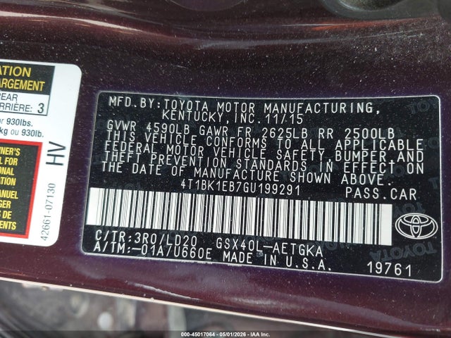 Toyota Avalon Xle