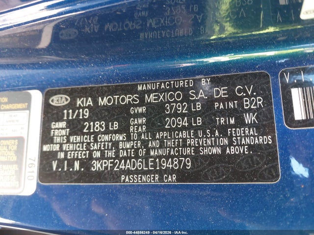 Kia Forte Lxs