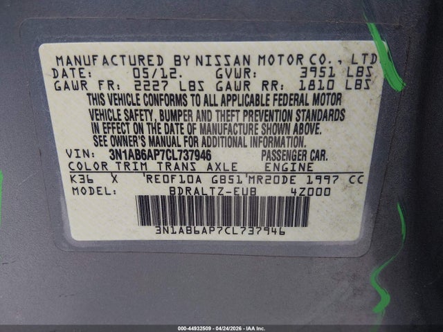 Nissan Sentra 2.0 S