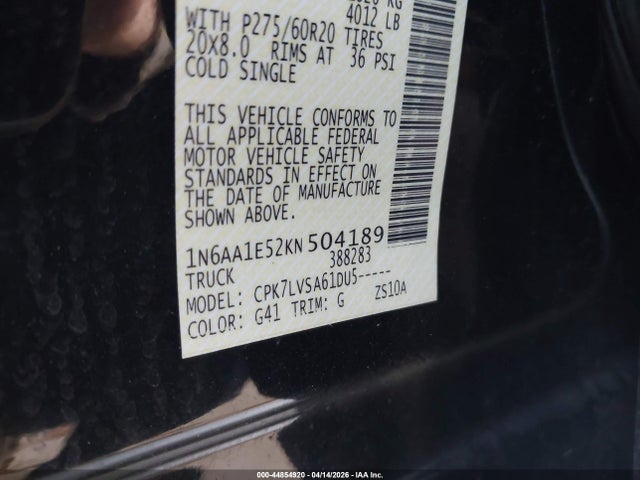 Nissan Titan Sl