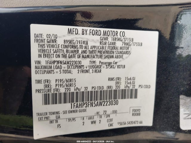Ford Focus Se