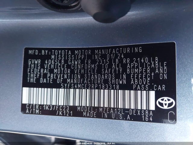 Toyota Corolla Se