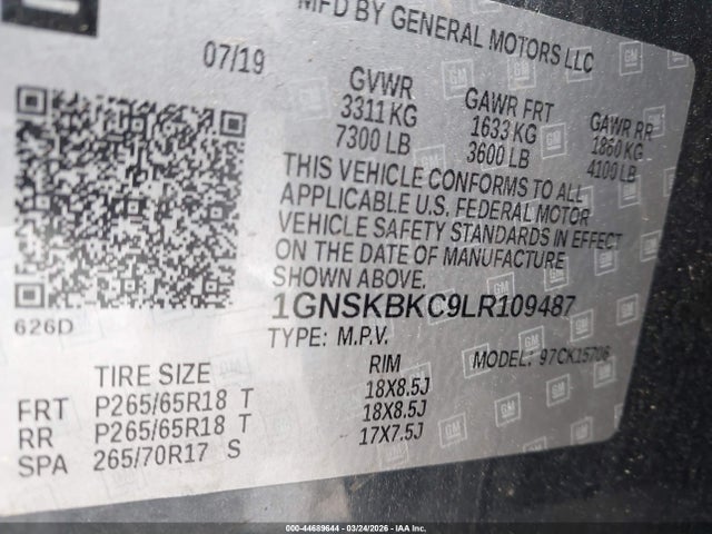 Chevrolet Tahoe 4wd Lt