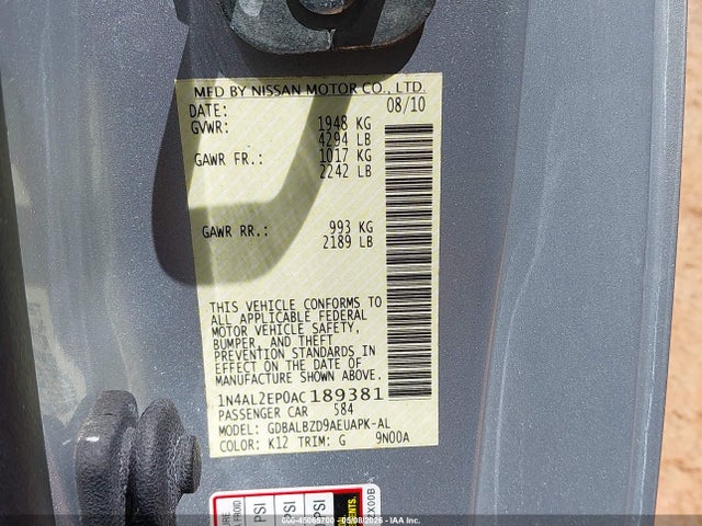Nissan Altima 2.5 S