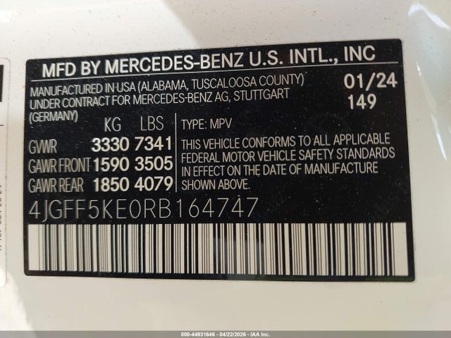 Mercedes-Benz Gls-class 4matic