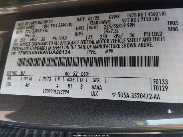 Ford Escape Se