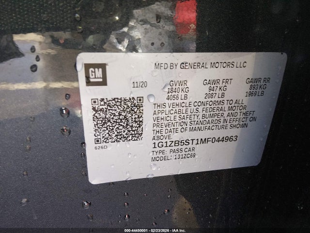 Chevrolet Malibu Fwd Ls
