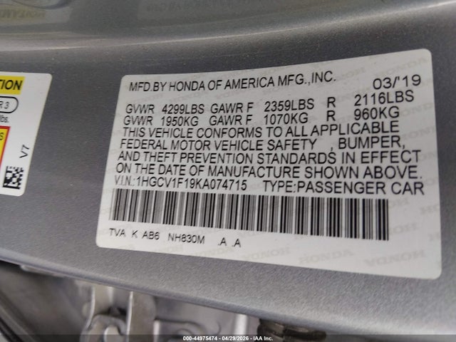 Honda Accord Lx