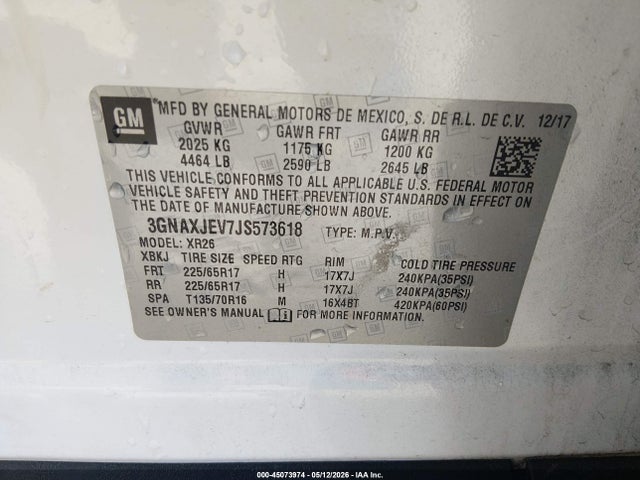 Chevrolet Equinox Lt