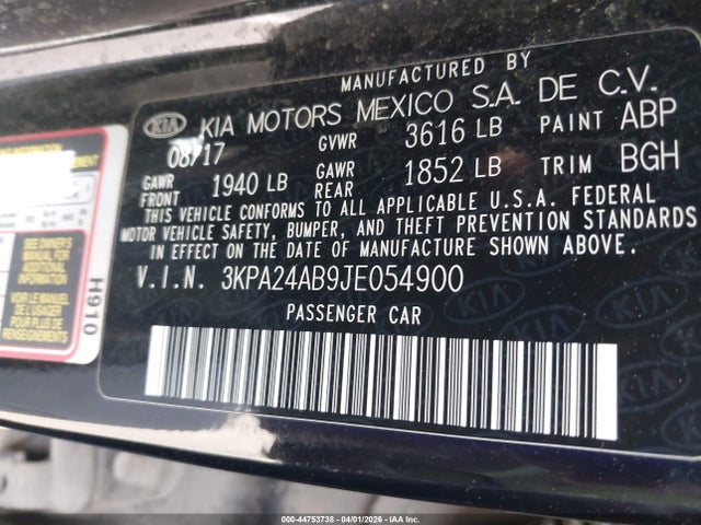 Kia Rio Lx