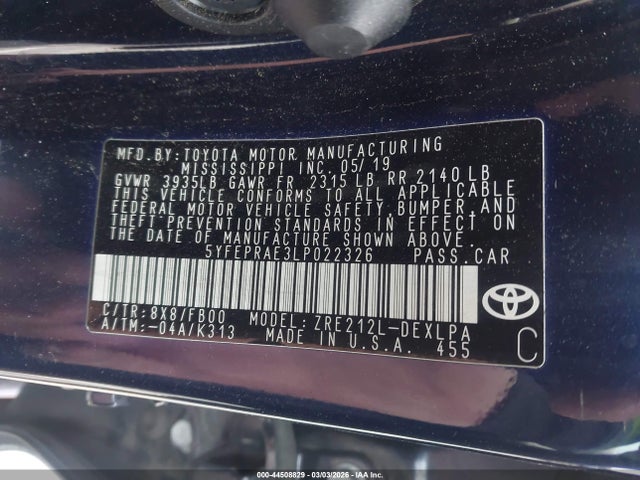 Toyota Corolla Le