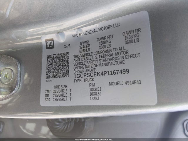 Chevrolet Colorado 2wd  Short Box Lt