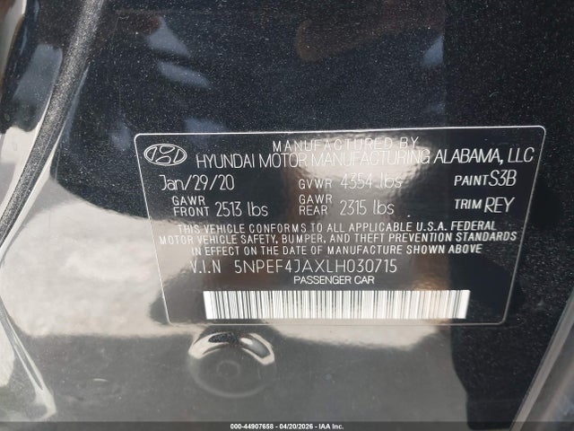 Hyundai SONATA Sel