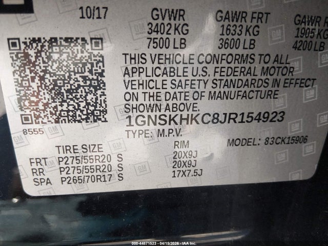 Chevrolet Suburban Lt