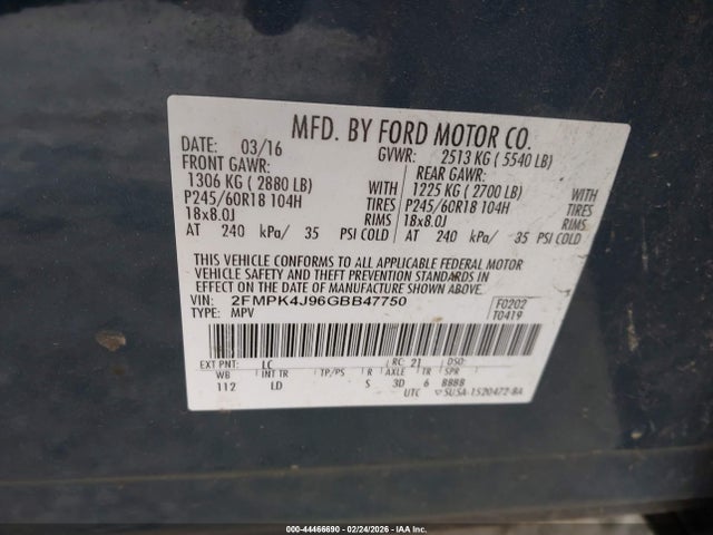 Ford Edge Sel
