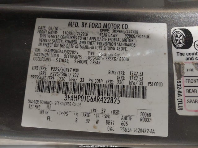 Ford Fusion Sel