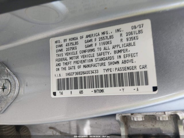 Honda Accord 3.5 Ex-l