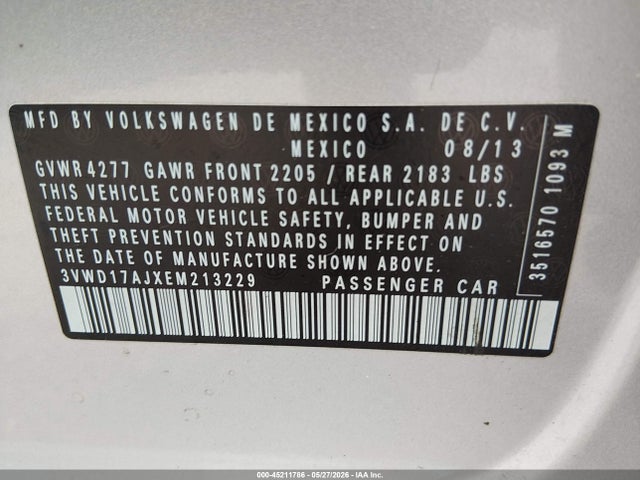 Volkswagen Jetta 1.8t Se