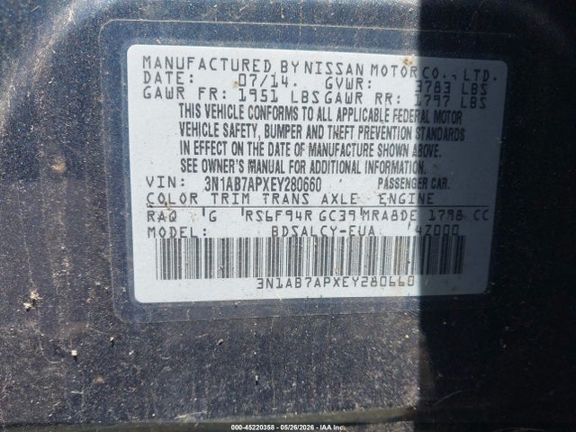 Nissan Sentra S