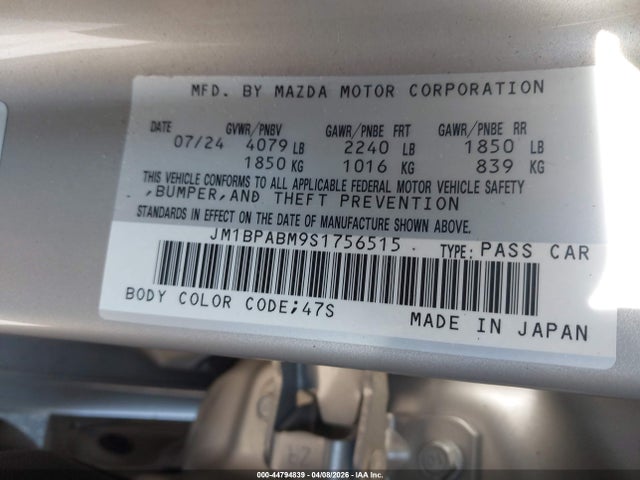 Mazda Mazda3 2.5 S Select Sport