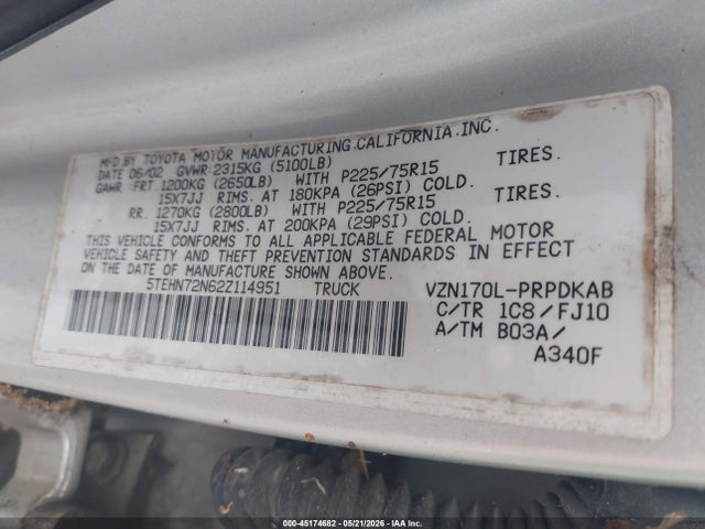Toyota Tacoma Base V6