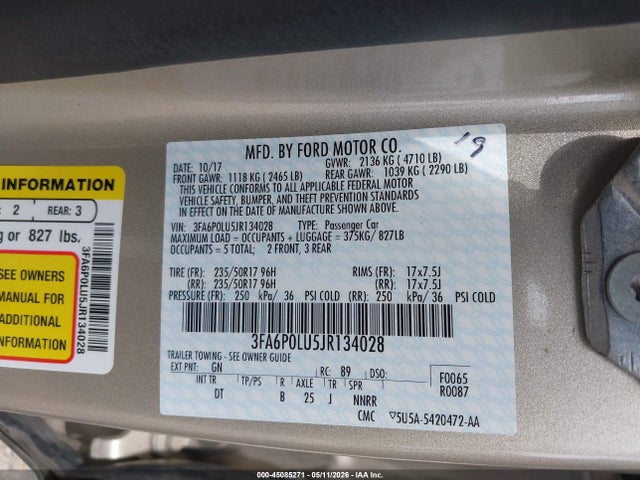 Ford Fusion Se