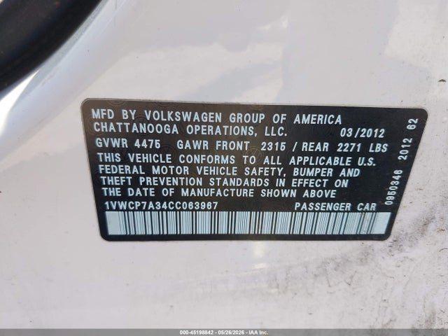 Volkswagen Passat 2.5l Sel