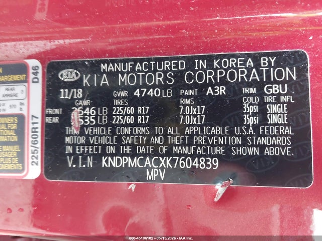 Kia Sportage Lx