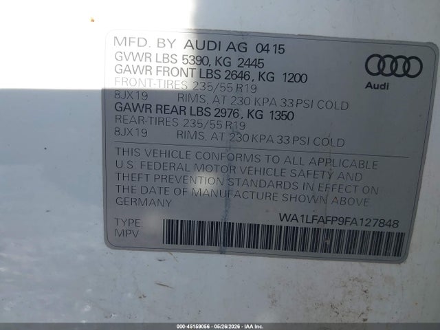 Audi Q5 2.0t Premium