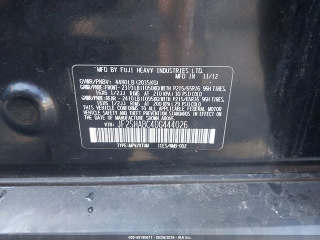 Subaru Forester 2.5x