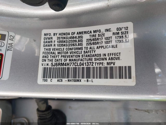 Honda CR-V Ex-l