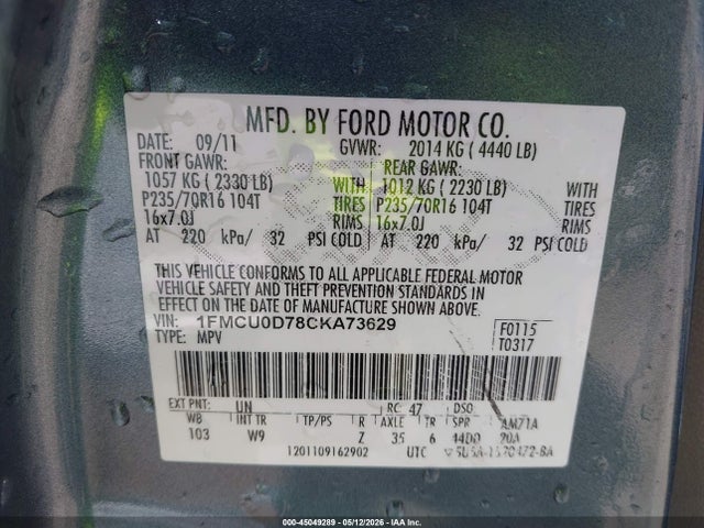 Ford Escape Xlt