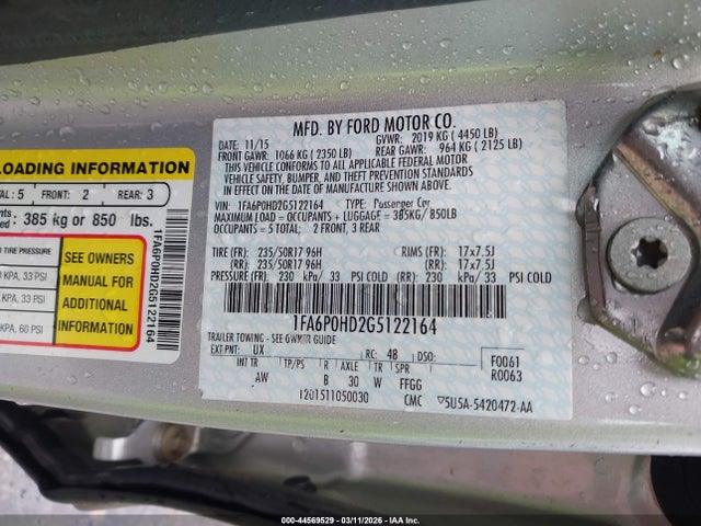 Ford Fusion Se