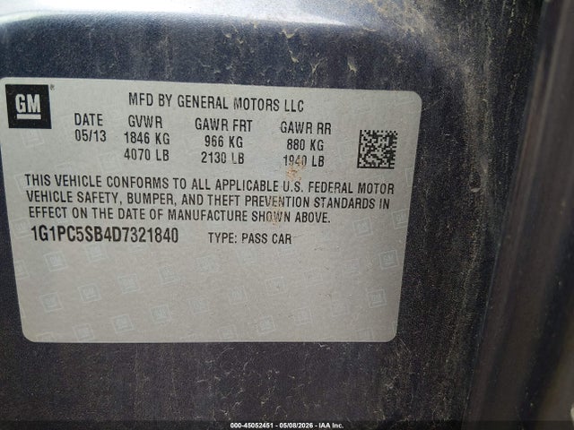 Chevrolet Cruze 1lt Auto