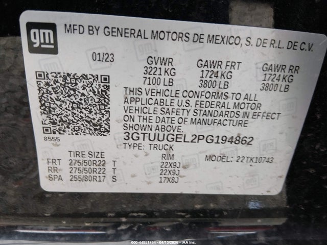 GMC Sierra 1500 4wd  Standard Box Denali
