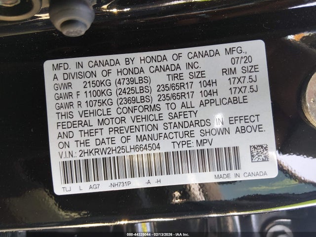 Honda CR-V Awd Lx