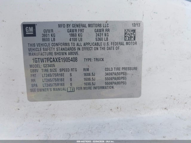 GMC Savana Work Van